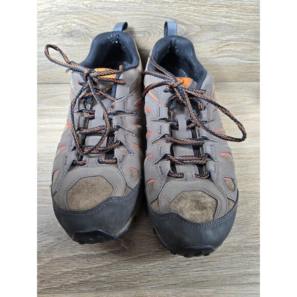 Merrell Dark Earth Moab Low Waterproof Hiking Boots Mens 11 Vibram Soles main image 5